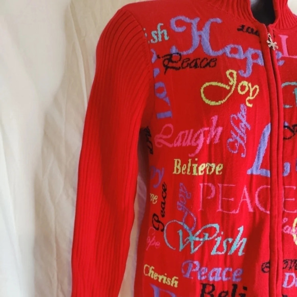 peace love joy sweater NWT 😍 - Picture 5 of 12